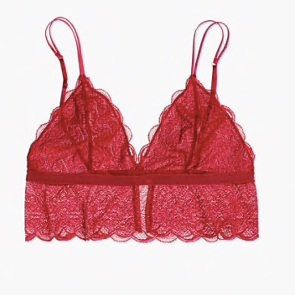 Madewell Other - MADEWELL NEW NWT LACE LIANA LONGLINE BRALETTE
